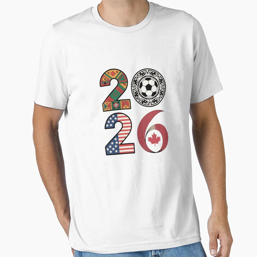 2026 Football Countries Usa Canada T-Shirt - Novelty Apparel for Adults - T-Shirt, Sweatshirt, Hoodie