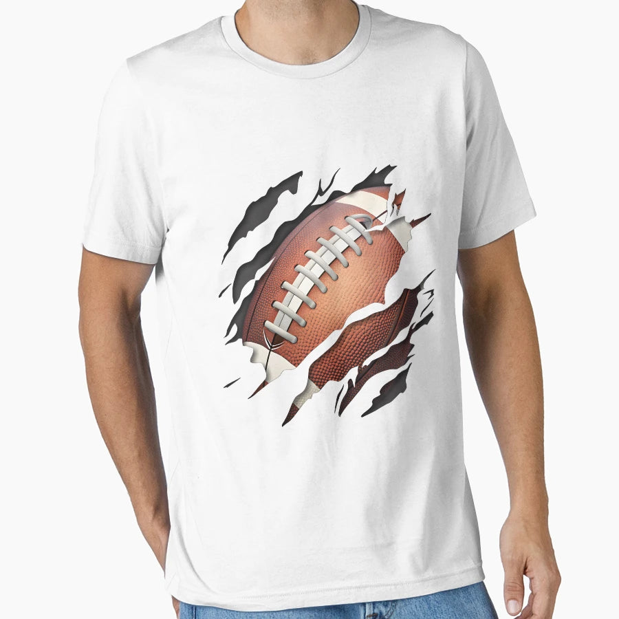 American Football T-Shirt - Minimalist Print for Adults - T-Shirt, Sweatshirt, Hoodie