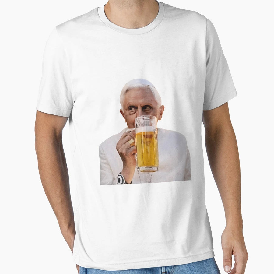 Pope Benedict Xvi Funny T-Shirt - Casual Everyday Wear Unisex - T-Shirt, Sweatshirt, Hoodie