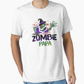 Zombie Graveyard Zombie Papa T-Shirt - Novelty Apparel Men Women - T-Shirt, Sweatshirt, Hoodie