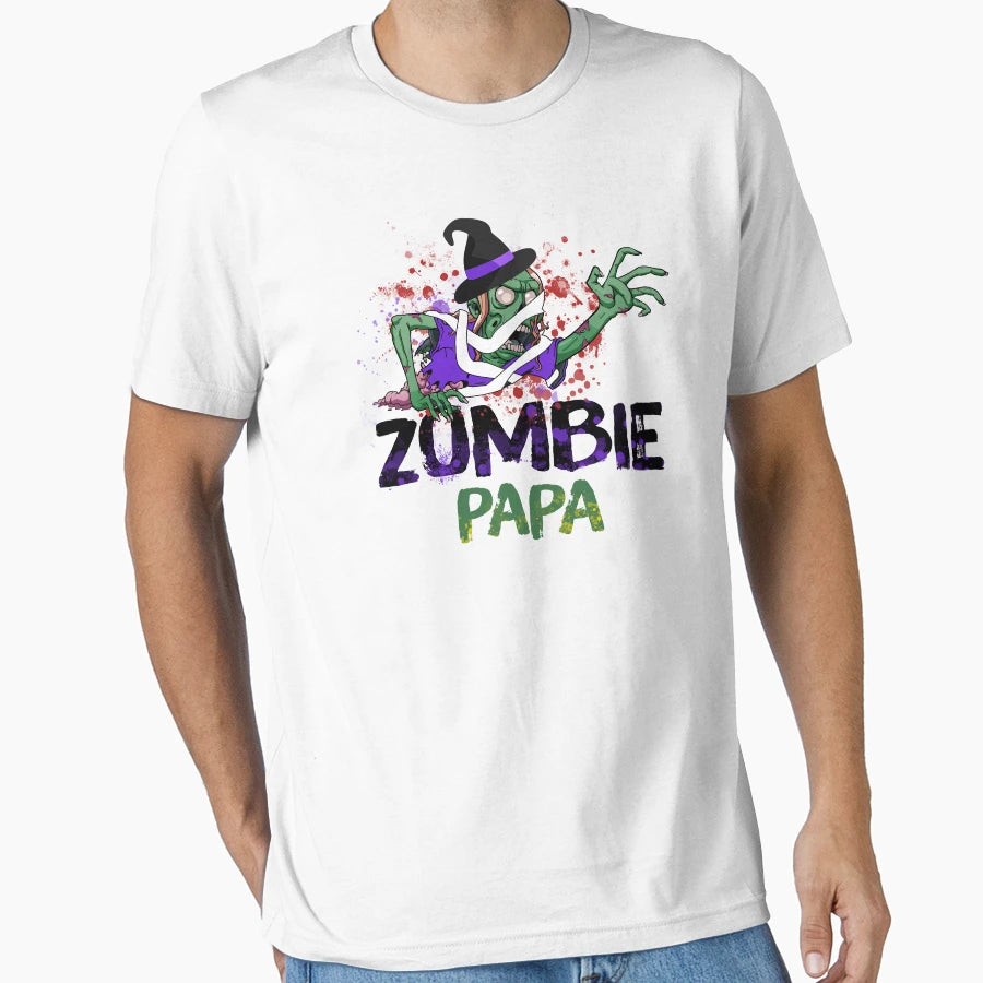 Zombie Graveyard Zombie Papa T-Shirt - Novelty Apparel Men Women - T-Shirt, Sweatshirt, Hoodie