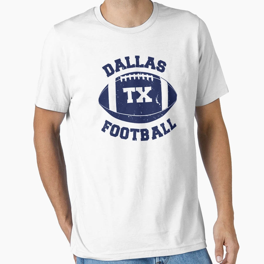 Dallas Football T-Shirt - Casual Everyday Wear for Adults - T-Shirt, Sweatshirt, Hoodie