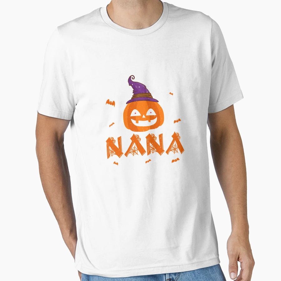 Pumpkin Witch Hat Nana Family Sweatshirt - Streetwear Style Men Women - T-Shirt, Sweatshirt, Hoodie