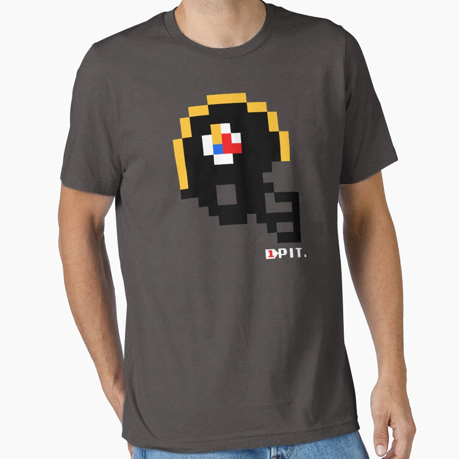 Pitts Helmet Tecmo Bowl T-Shirt - Graphic Print Men Women - T-Shirt, Sweatshirt, Hoodie
