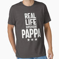 Real Life Superhero Pappa Father T-Shirt - Fun Novelty Design Men Women - T-Shirt, Sweatshirt, Hoodie