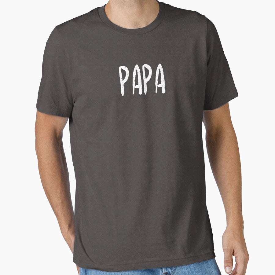 Awesome Matching Shirts Papa T-Shirt - Custom Art Print Unisex - T-Shirt, Sweatshirt, Hoodie