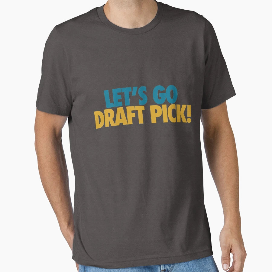 Lets Go Draft Pick Jax T-Shirt - Custom Art Print Men Women - T-Shirt, Sweatshirt, Hoodie