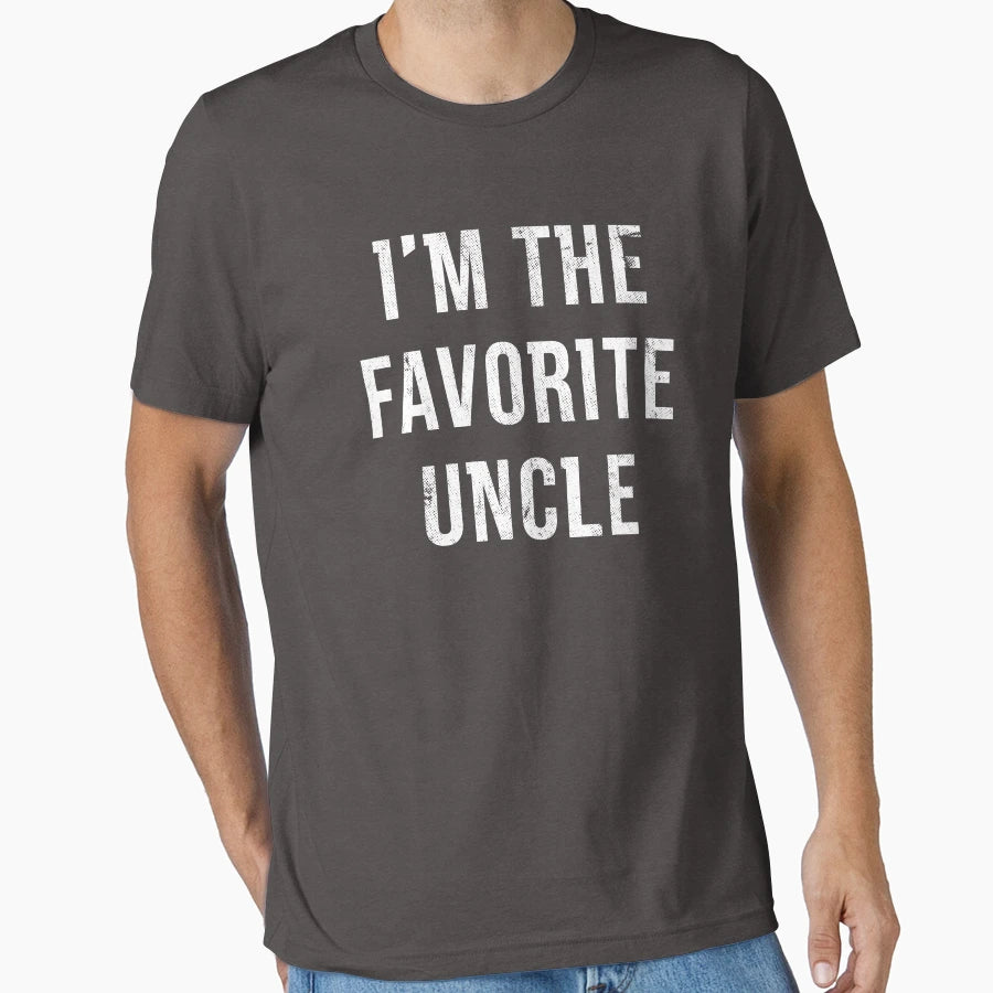 Im Favorite Uncle T-Shirt - Graphic Print for Adults - T-Shirt, Sweatshirt, Hoodie