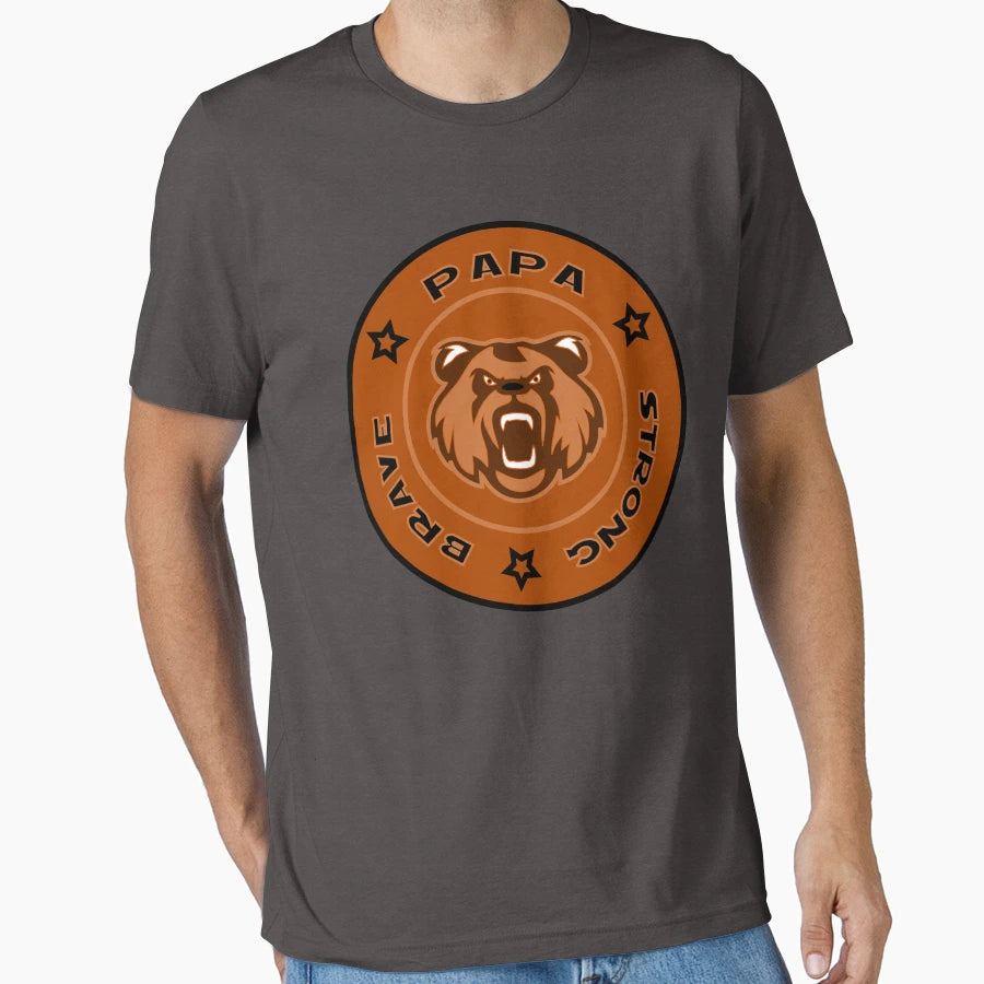 Protective Papa T-Shirt - Custom Art Print Unisex - T-Shirt, Sweatshirt, Hoodie