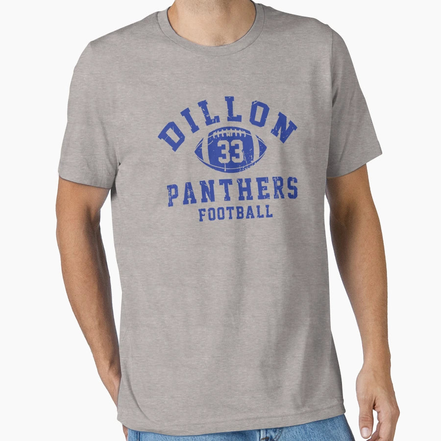 Dillon Panthers Football 33 T-Shirt - Unique Graphic for Adults - T-Shirt, Sweatshirt, Hoodie
