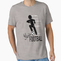 I Love Foorball Playground Ootball T-Shirt - Custom Art Print Men Women - T-Shirt, Sweatshirt, Hoodie