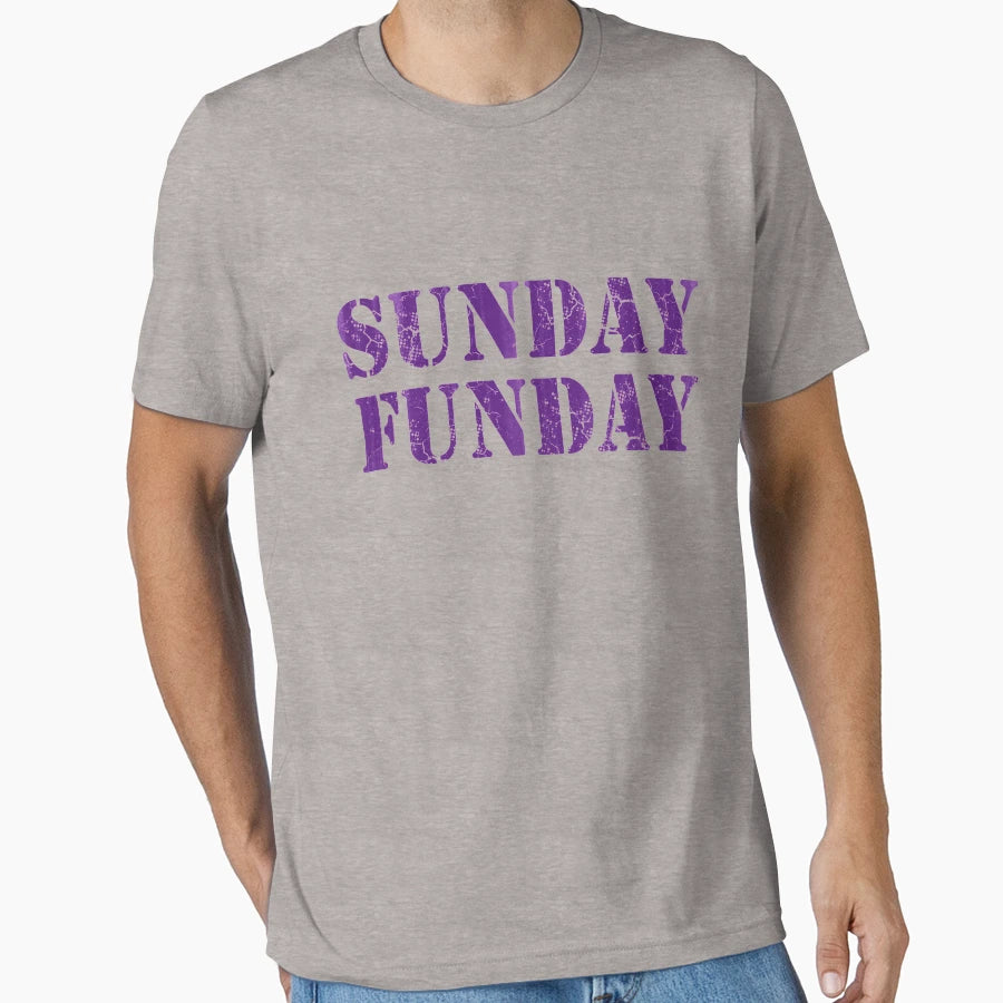 Sunday Funday Football T-Shirt - Streetwear Style Men Women - T-Shirt, Sweatshirt, Hoodie
