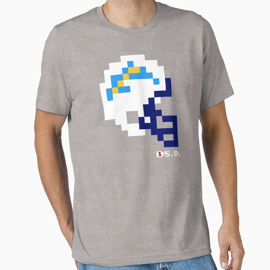Sd Current Helmet Tecmo Bowl T-Shirt - Graphic Print for Adults - T-Shirt, Sweatshirt, Hoodie