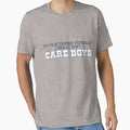 I Really Dont Care Blue White T-Shirt - Minimalist Print for Adults - T-Shirt, Sweatshirt, Hoodie