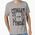 Sunday Funday Football T-Shirt - Minimalist Print Men Women - T-Shirt, Sweatshirt, Hoodie