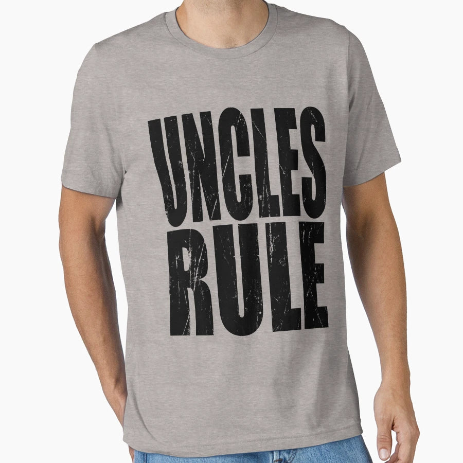 Uncles Rule Uncle Funny T Shirts Funny T-Shirt - Graphic Print Men Women - T-Shirt, Sweatshirt, Hoodie