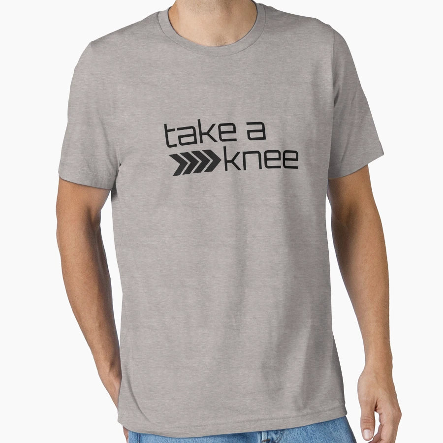 Take Knee T-Shirt - Minimalist Print for Adults - T-Shirt, Sweatshirt, Hoodie