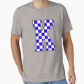 Kentucky Checkerboard K T-Shirt - Novelty Apparel for Adults - T-Shirt, Sweatshirt, Hoodie
