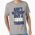 Aint Nothin But Zeke Thang Blue White T-Shirt - Custom Art Print Men Women - T-Shirt, Sweatshirt, Hoodie