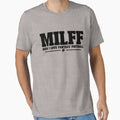 Milff I Love Fantasy Football Funny T-Shirt - Aesthetic Graphic Unisex - T-Shirt, Sweatshirt, Hoodie