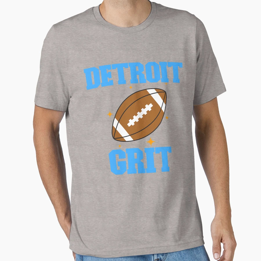 Detroit Grit Lions Nation T-Shirt - Casual Everyday Wear Unisex - T-Shirt, Sweatshirt, Hoodie