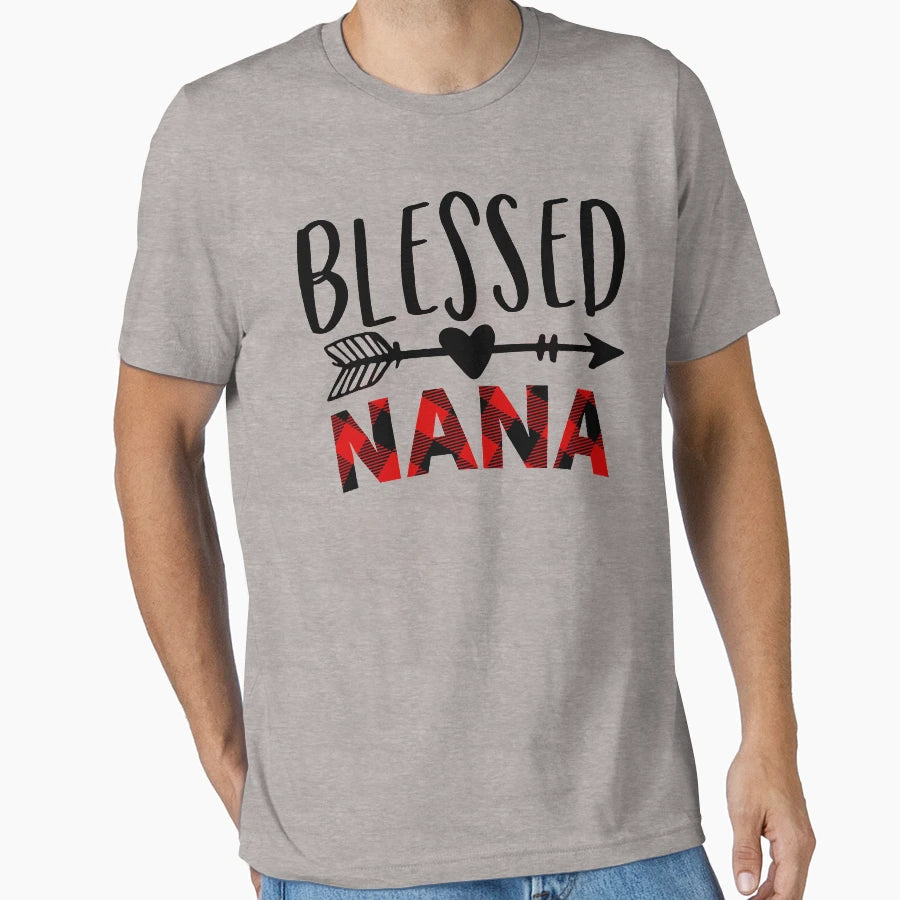Copy Blessed Nana Mothers Day Gift T-Shirt - Streetwear Style for Adults - T-Shirt, Sweatshirt, Hoodie