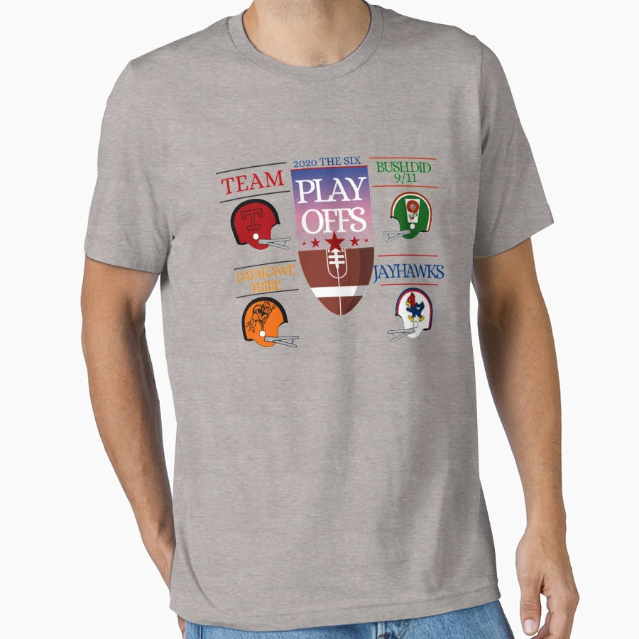 Six Ffl Playoffs 2020 T-Shirt - Casual Everyday Wear Unisex - T-Shirt, Sweatshirt, Hoodie
