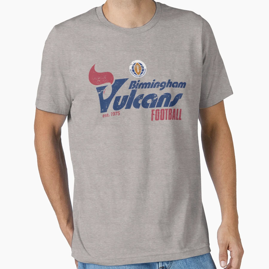 Distressed Birmingham Vulcans T-Shirt - Casual Everyday Wear Unisex - T-Shirt, Sweatshirt, Hoodie