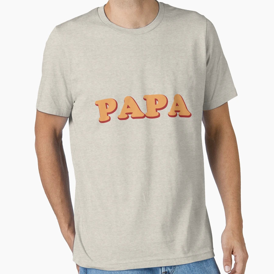 Papa T-Shirt - Graphic Print for Adults - T-Shirt, Sweatshirt, Hoodie