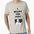 I Heart Pope T-Shirt - Trendy Graphic Men Women - T-Shirt, Sweatshirt, Hoodie