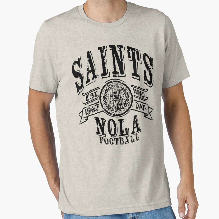 Saints Football T-Shirt - Streetwear Style Unisex - T-Shirt, Sweatshirt, Hoodie