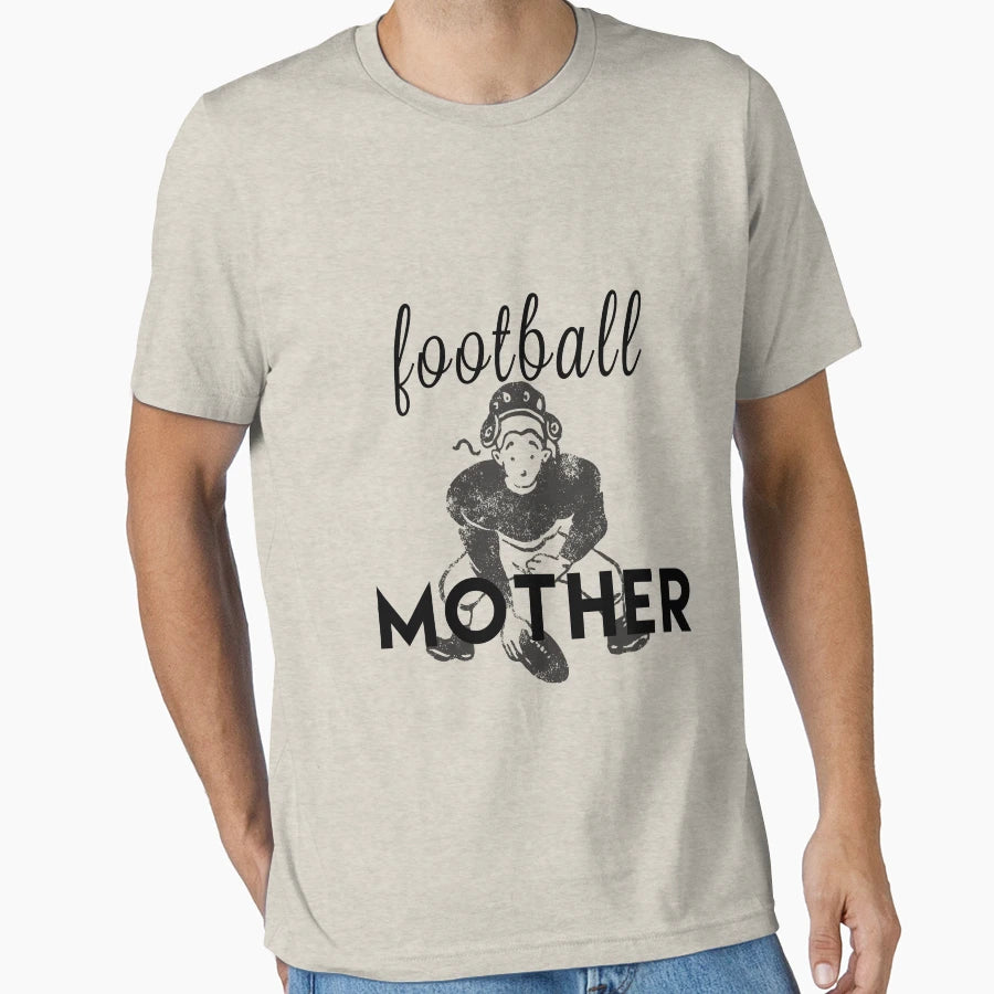 Football Mother Scooring Moms Funny Gift T-Shirt - Unique Graphic Men Women - T-Shirt, Sweatshirt, Hoodie