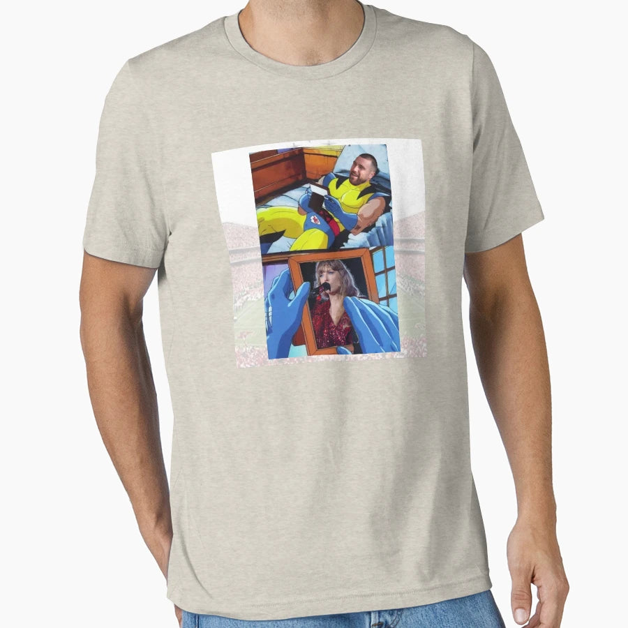 Funny Kc Football Trav Missing Swift T-Shirt - Novelty Apparel Men Women - T-Shirt, Sweatshirt, Hoodie