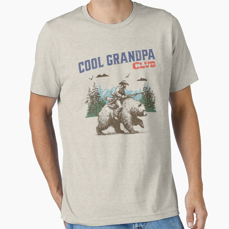 Grandpa Club Dad Funny Grandpa Funny T-Shirt - Trendy Graphic Unisex - T-Shirt, Sweatshirt, Hoodie