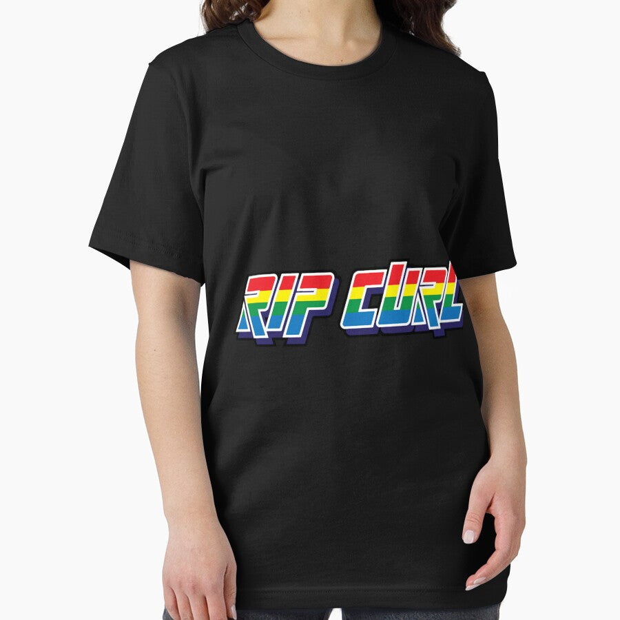 RIP CURL RAINBOW RIPCURL SURF by Morfoporto - Adult & Kids T-Shirts, Sweatshirts & Hoodies apparel design preview 2