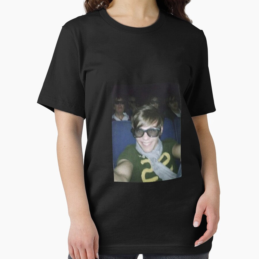 Louis Tomlinson Movie Theatre Selfie Meme by - Adult & Kids T-Shirts, Sweatshirts & Hoodies apparel design preview 2