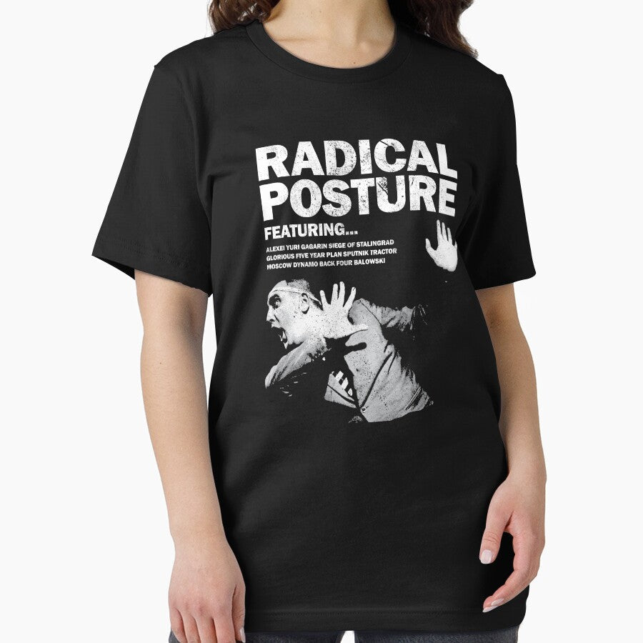 Radical Posture Vintage Look by risible - Adult & Kids T-Shirts, Sweatshirts & Hoodies apparel design preview 2