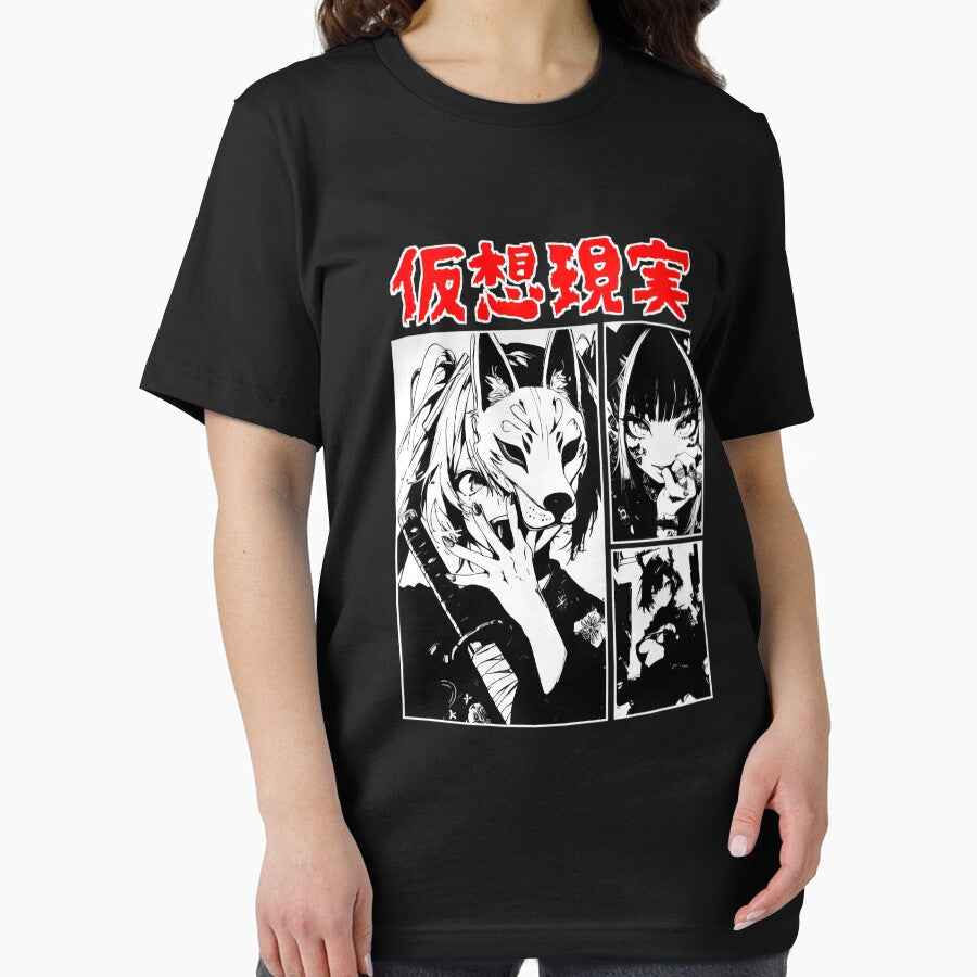 Goth Grunge Anime Manga Girls Harajuku Cyberpunk - Adult & Kids T-Shirts, Sweatshirts & Hoodies apparel design preview 2