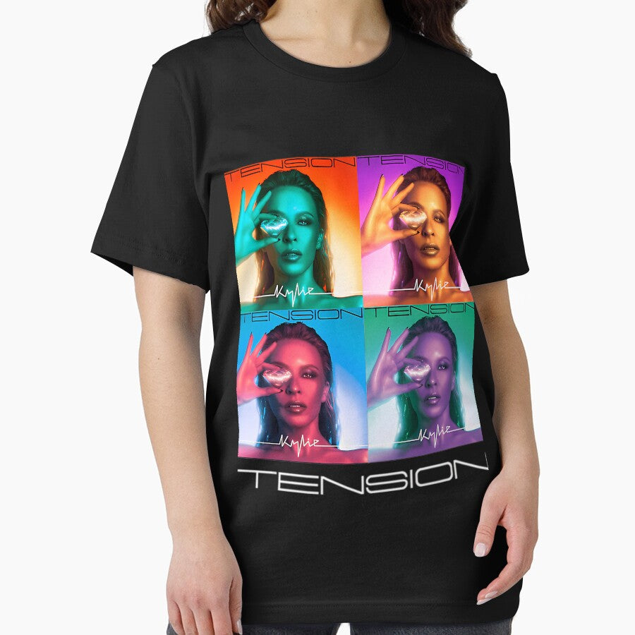 Colorful Album Grid Art For Music Loers Kylie Minogue - Adult & Kids T-Shirts, Sweatshirts & Hoodies apparel design preview 2