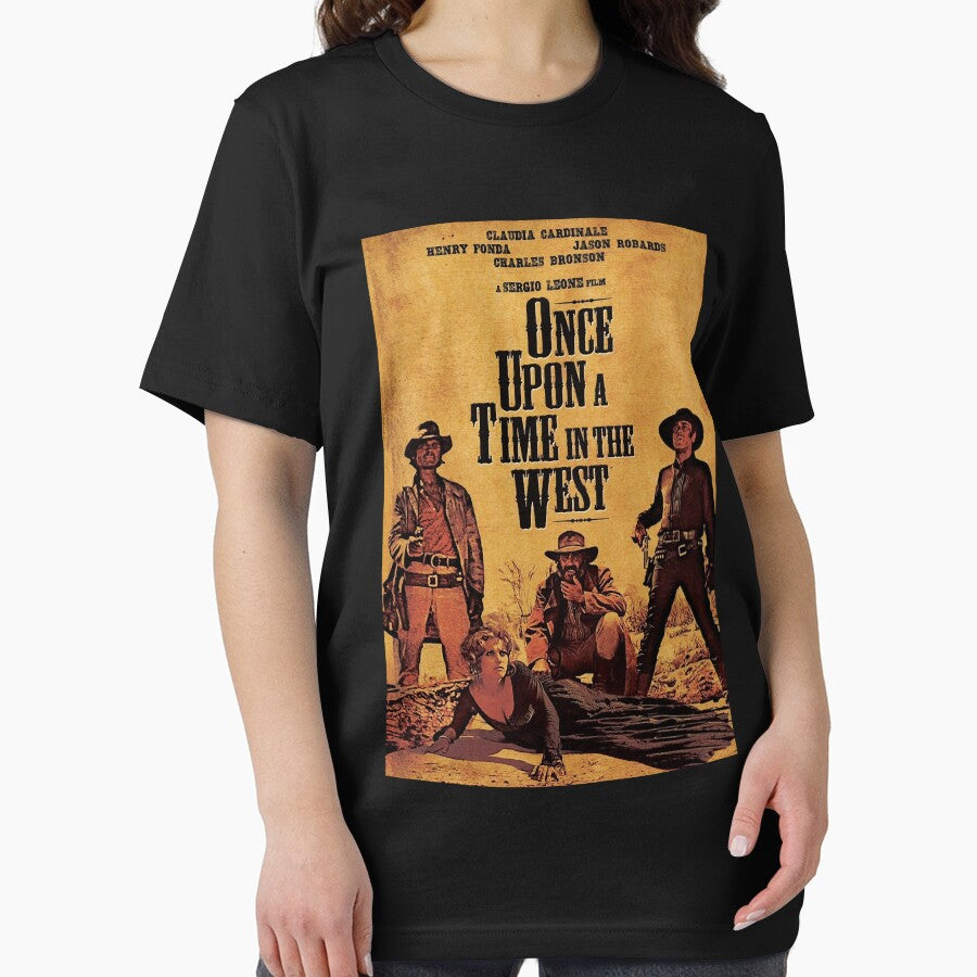 Once Upon a Time in The West Al-ternative Movie by - Adult & Kids T-Shirts, Sweatshirts & Hoodies apparel design preview 2