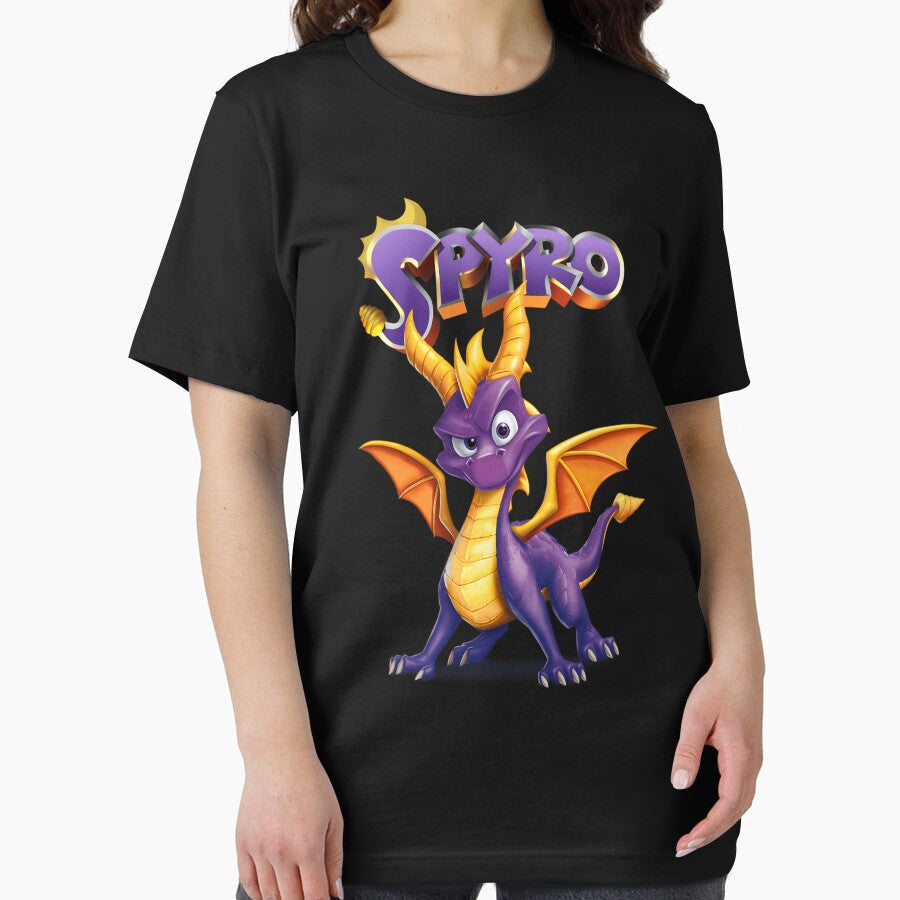 Dragon Animal Purples Game Spyros by isminitelidec - Adult & Kids T-Shirts, Sweatshirts & Hoodies apparel design preview 2