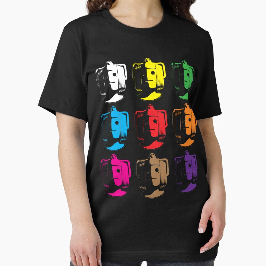 Cyberman pop art by Rob Stephens - Adult & Kids T-Shirts, Sweatshirts & Hoodies apparel design preview 2