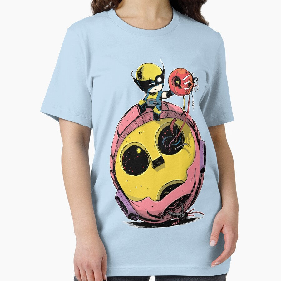 Cute Wolverine baby by POP FAN ART - Adult & Kids T-Shirts, Sweatshirts & Hoodies apparel design preview 2