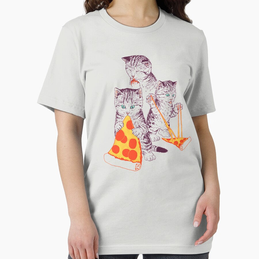 Pizza Kittens by wytrab8 - Adult & Kids T-Shirts, Sweatshirts & Hoodies apparel design preview 2