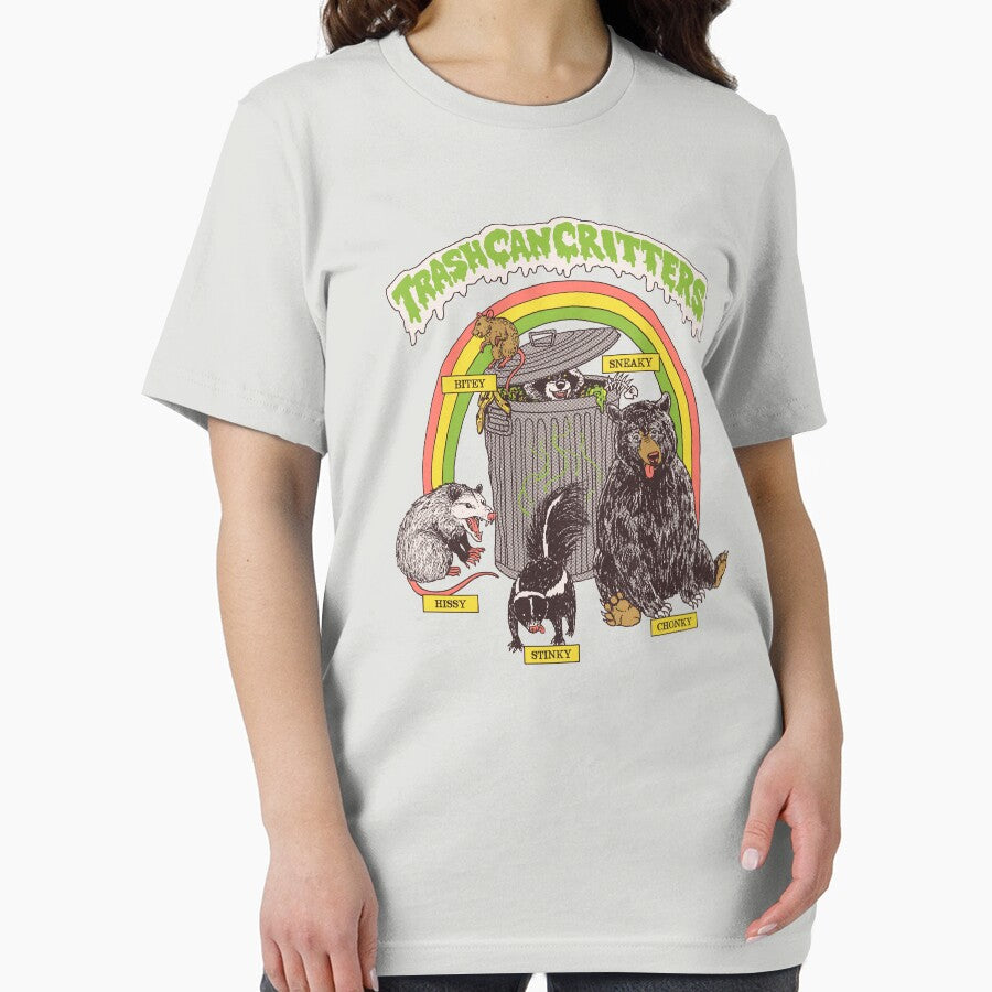 Trash Can Critters by wytrab8 - Adult & Kids T-Shirts, Sweatshirts & Hoodies apparel design preview 2