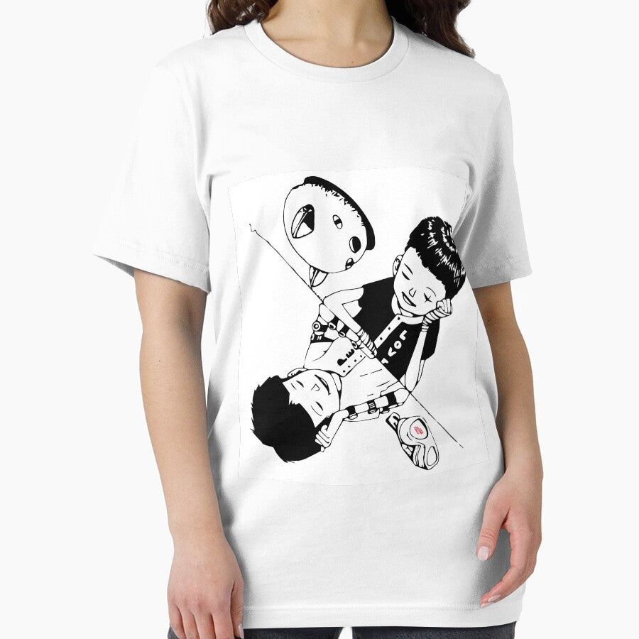 Tekkon Black&White by asnowlook - Adult & Kids T-Shirts, Sweatshirts & Hoodies apparel design preview 2