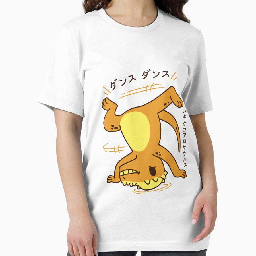Kawaii Pachycephalosaurus Cute Japanese Dinosaur by - Adult & Kids T-Shirts, Sweatshirts & Hoodies apparel design preview 2