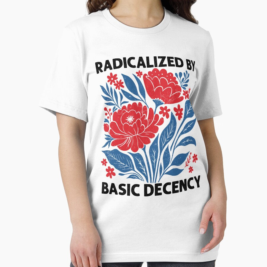 Radicalized By Basic Decency Spirex-Shop - Adult & Kids T-Shirts, Sweatshirts & Hoodies apparel design preview 2