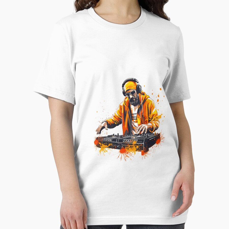 Fashion DJs in Vibrant Graffiti Art by - Adult & Kids T-Shirts, Sweatshirts & Hoodies apparel design preview 2