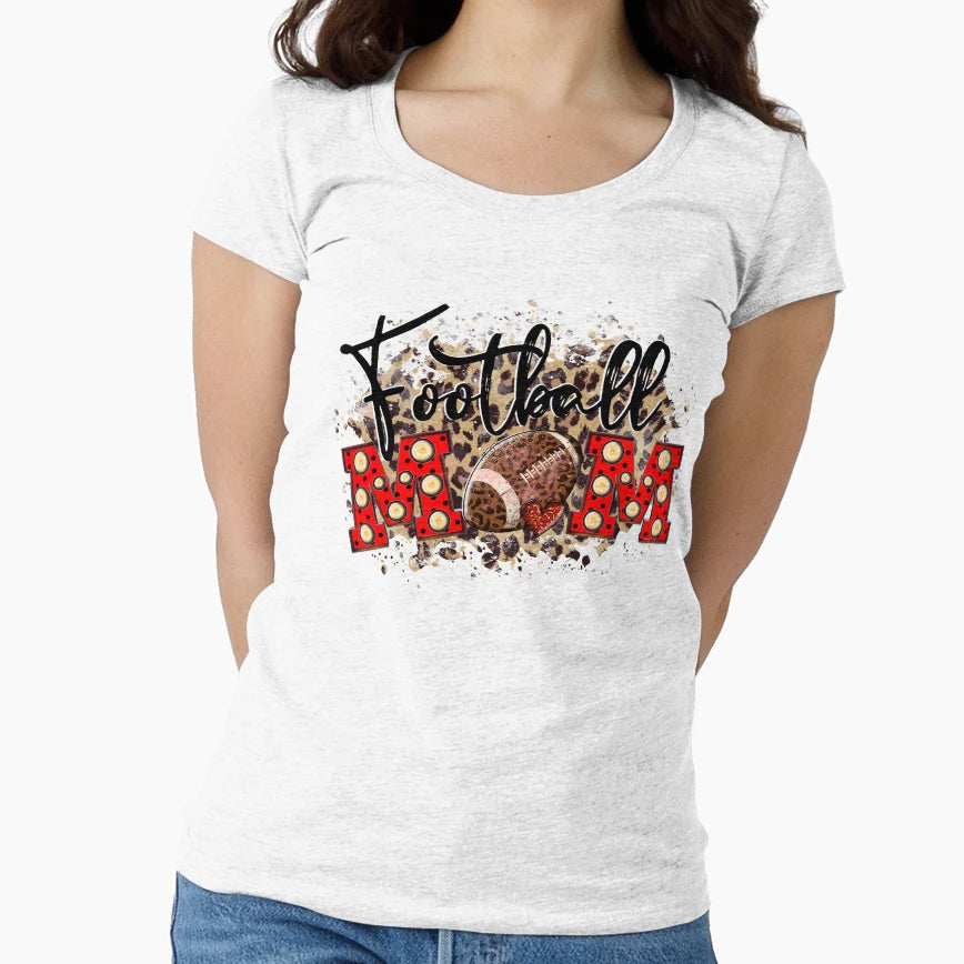 Mom Loves Sports Football Passion Soccer T-Shirt - Minimalist Print Unisex - T-Shirt, Sweatshirt, Hoodie